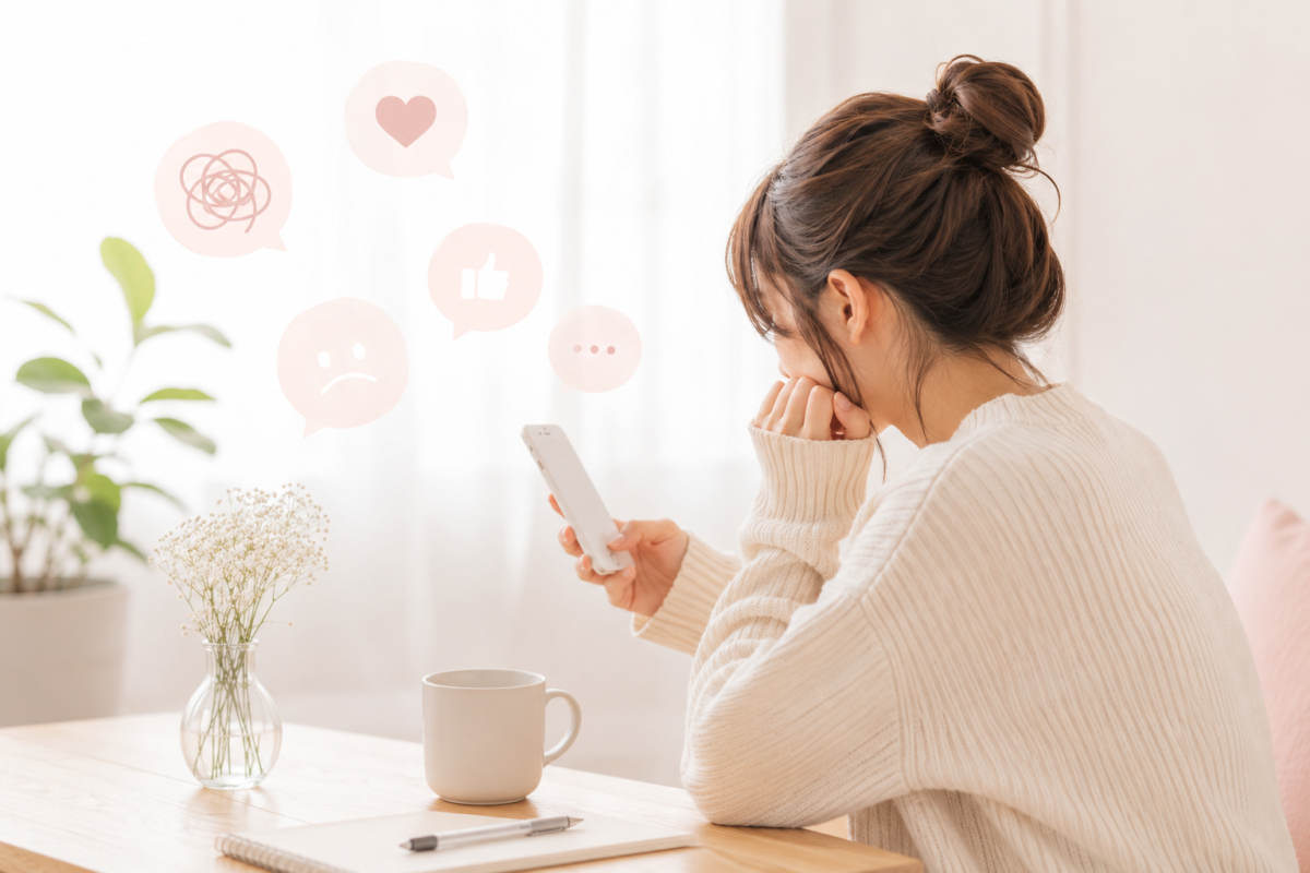 【コラム】妊活中の情報疲れを防ぐためには？― SNSとの上手な付き合い方 ―