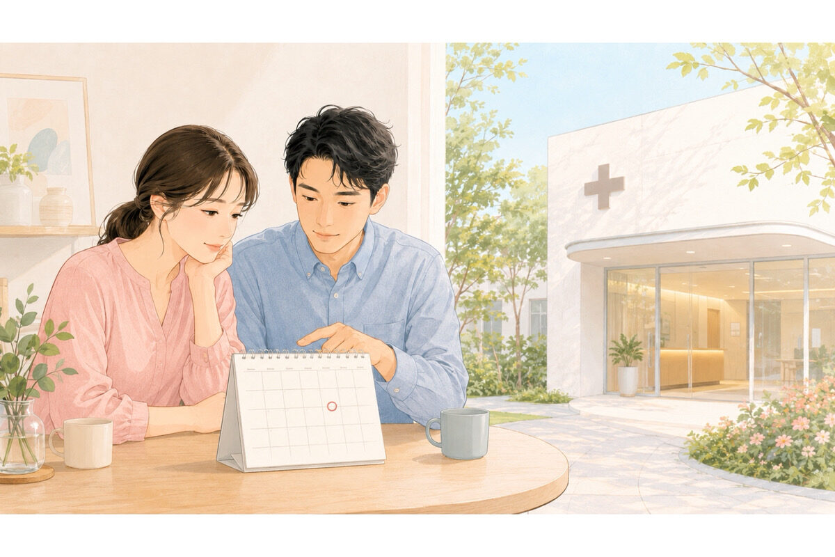 【受診を考え始めたら】不妊治療クリニックを受診するタイミングは？年齢・妊活期間別に解説