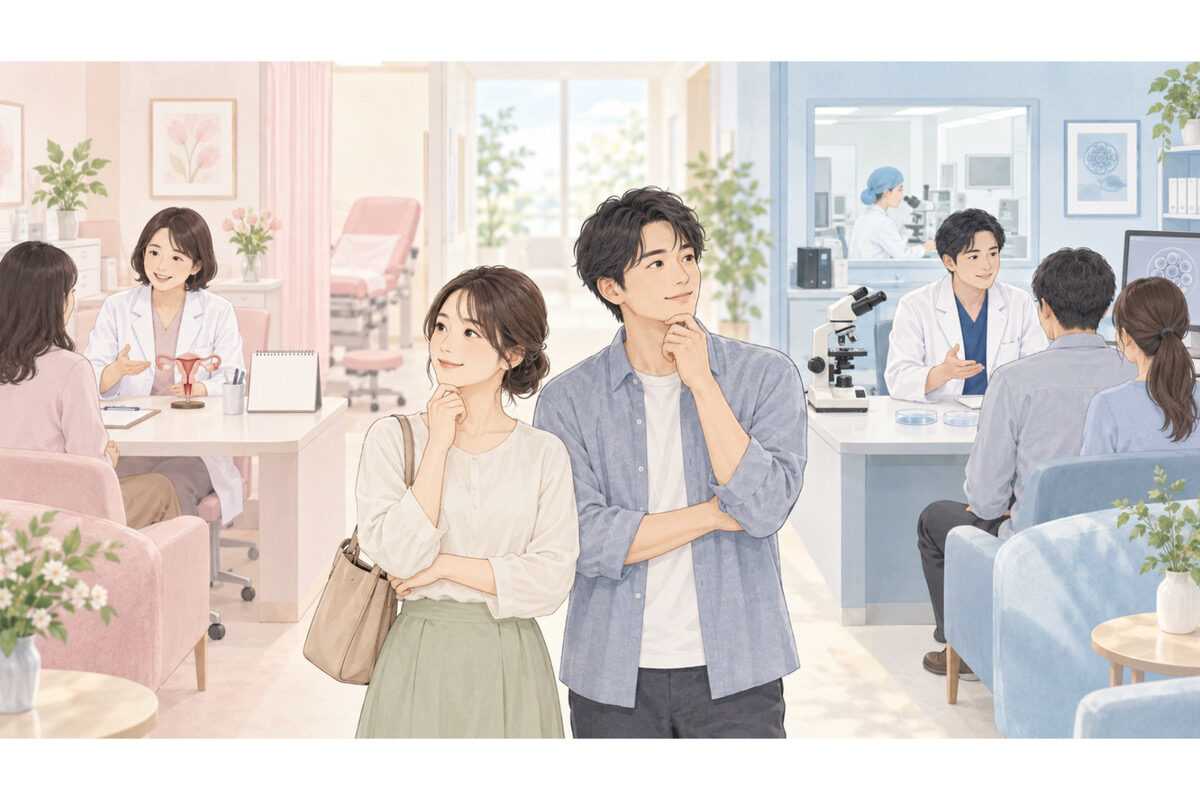 【受診を考え始めたら】一般婦人科と不妊治療専門クリニックの違いは？受診先の選び方を解説