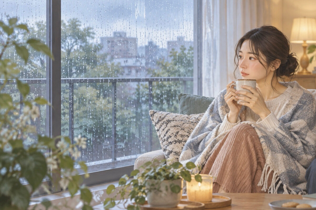 【コラム】雨の日に気分が落ち込むのはなぜ？妊活・不妊治療中の心を守る過ごし方